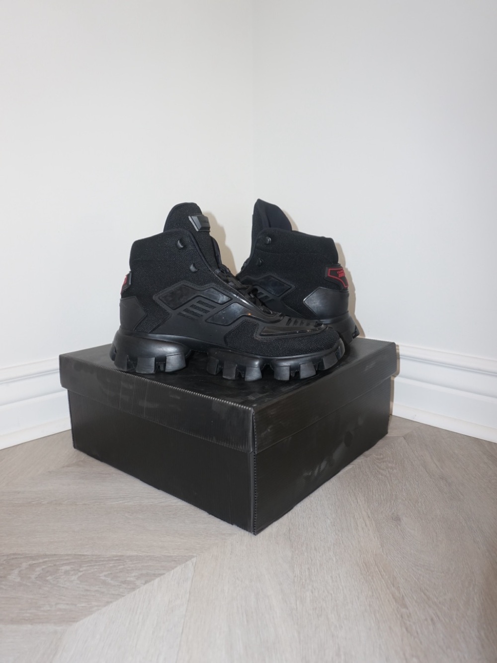 Black Prada Thunder Boots